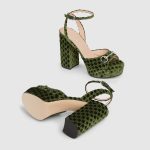 Gucci Women’s platform sandal with Horsebit - Image 3